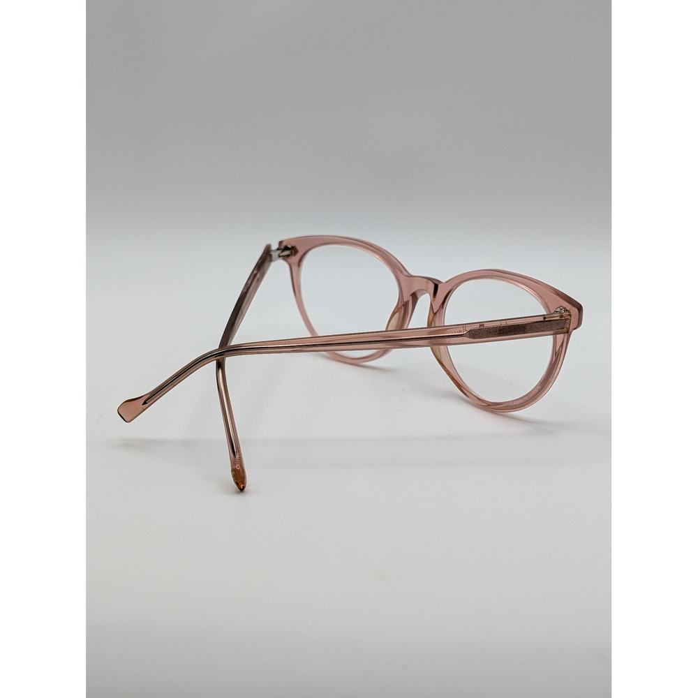 Vera Bradley Blush Pink Transparent Oval Eyeglass Frames 50-19-140 Womens